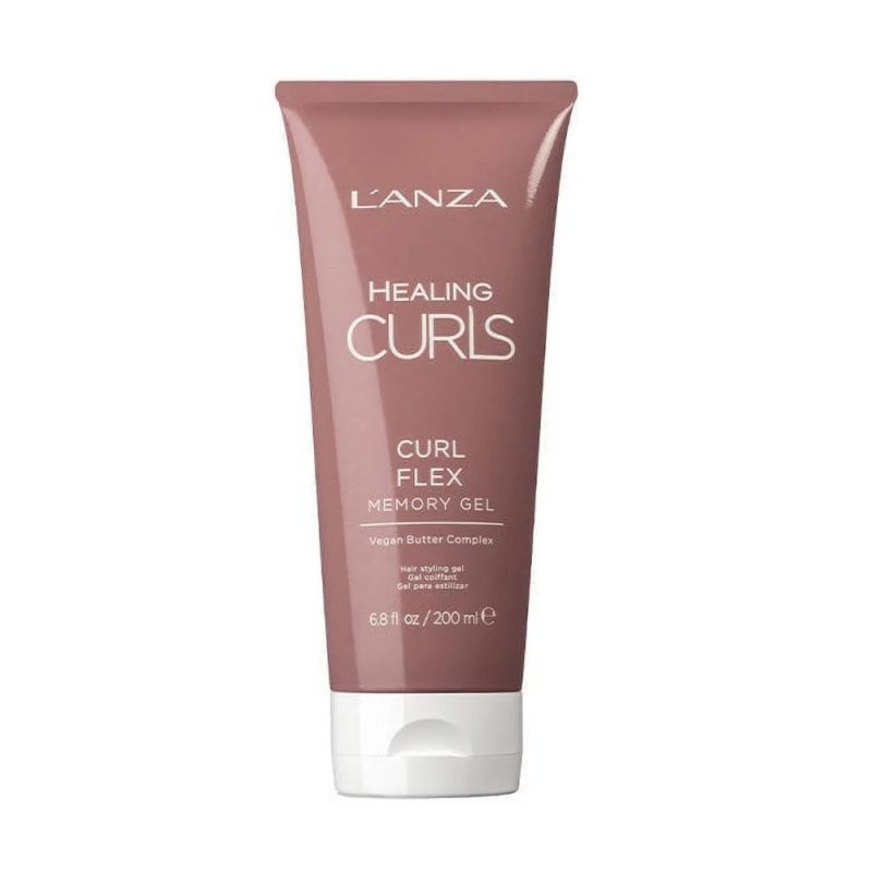L'anza Healing Curls Curl Flex Memory Gel capelli ricci 200ml - Planethair 