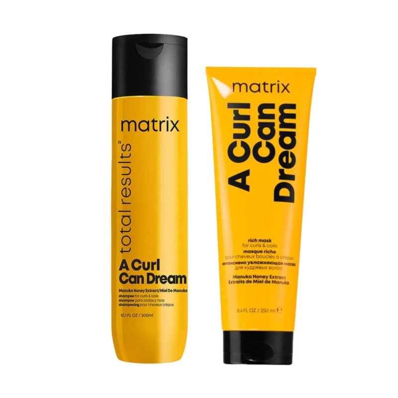 Matrix A Curl Can Dream Kit capelli ricci shampoo e maschera - Planethair 
