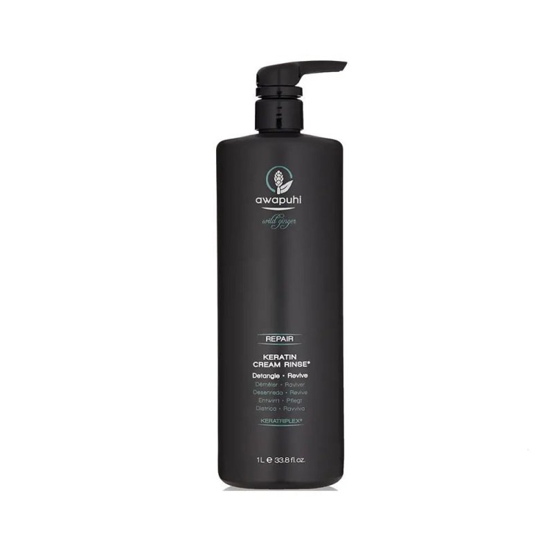 Awapuhi Wild Ginger Keratin Cream Rinse 250ml - Planethair 