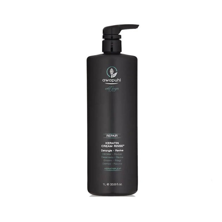 Awapuhi Wild Ginger Keratin Cream Rinse 250ml - Planethair 