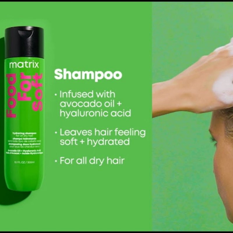 Matrix Food For Soft Shampoo Idratante 300ml - Capelli Secchi - 20-30% off