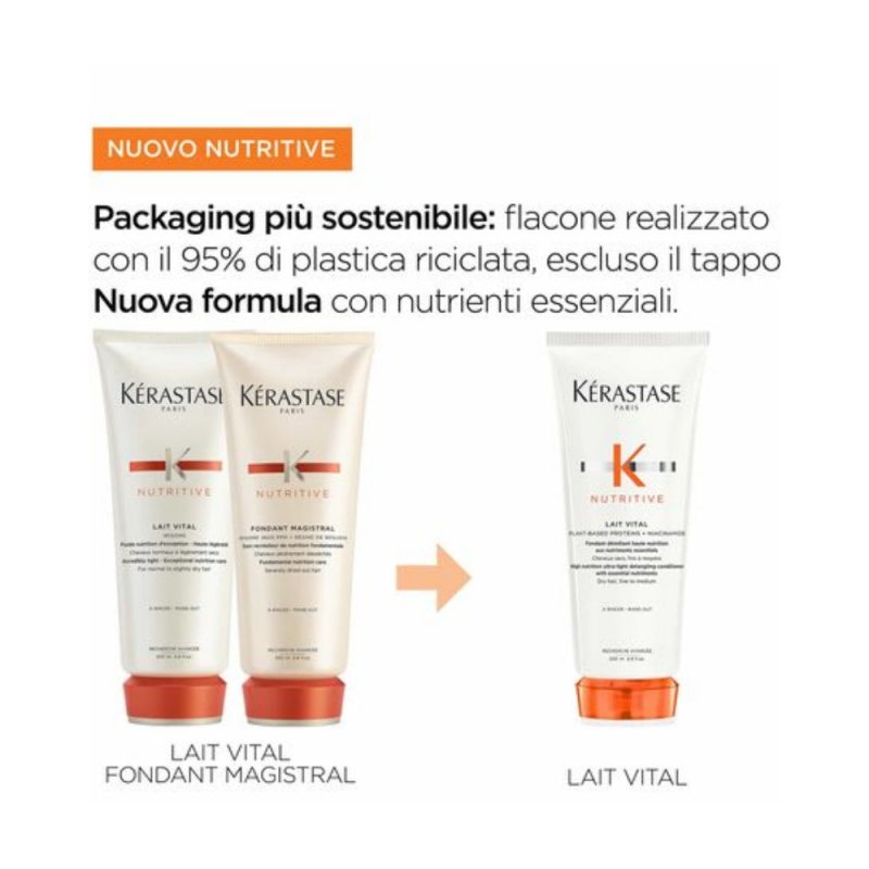 Kerastase Nutritive Lait Vital balsamo capelli secchi 200ml - Planethair 
