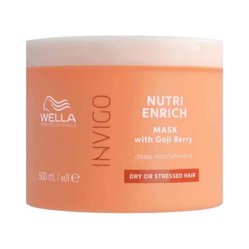 Wella Invigo Nutri Enrich Mask capelli secchi 500ml - Planethair 