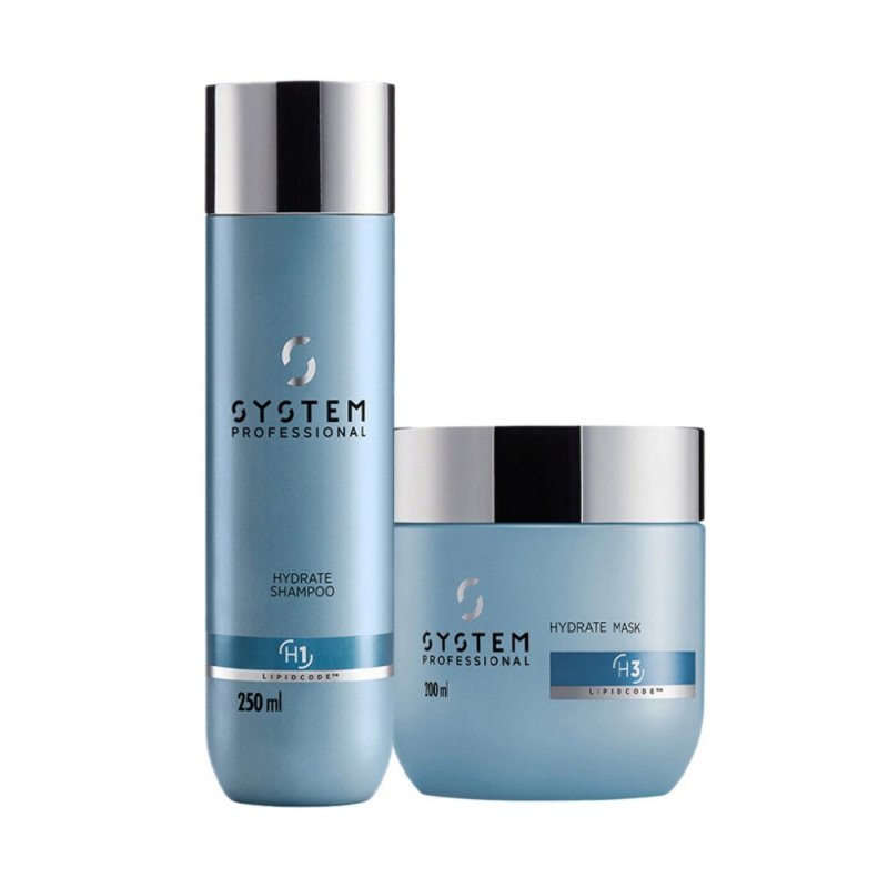 System Professional Hydrate Kit Capelli Secchi - Planethair 