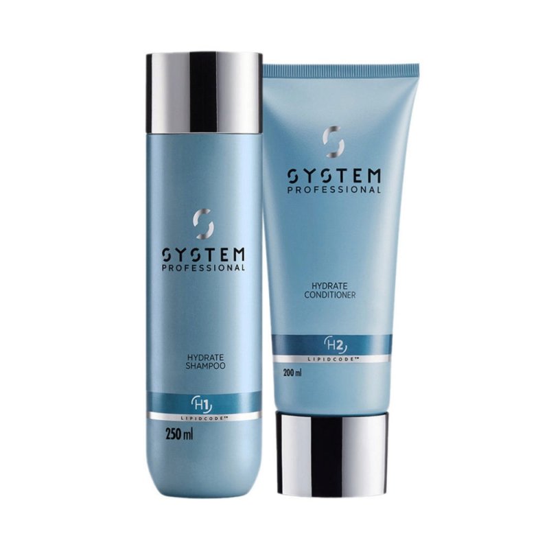 System Professional Hydrate Kit Shampoo e Balsamo - Planethair 