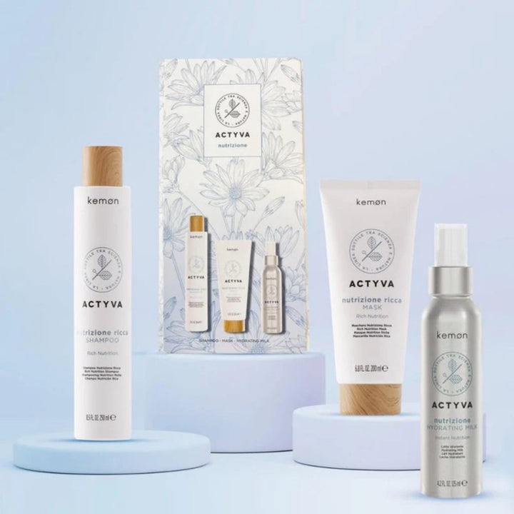 Kemon Actyva Nutrizione Kit capelli secchi - Planethair 