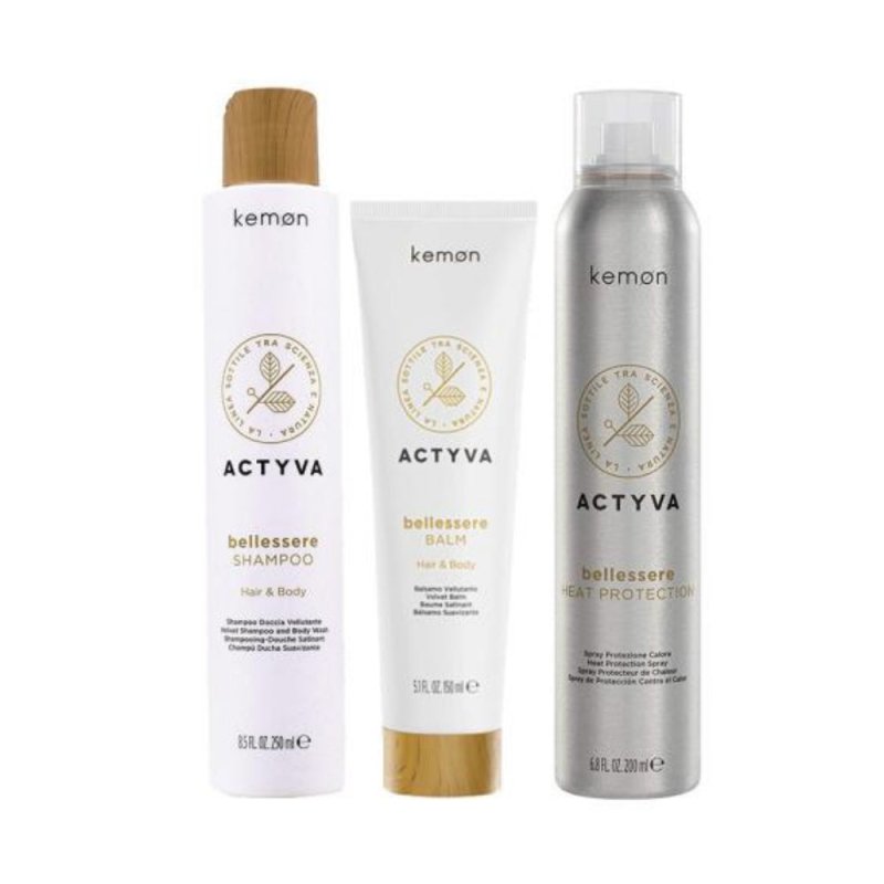 Kemon Actyva Bellessere Kit capelli e corpo - Planethair 