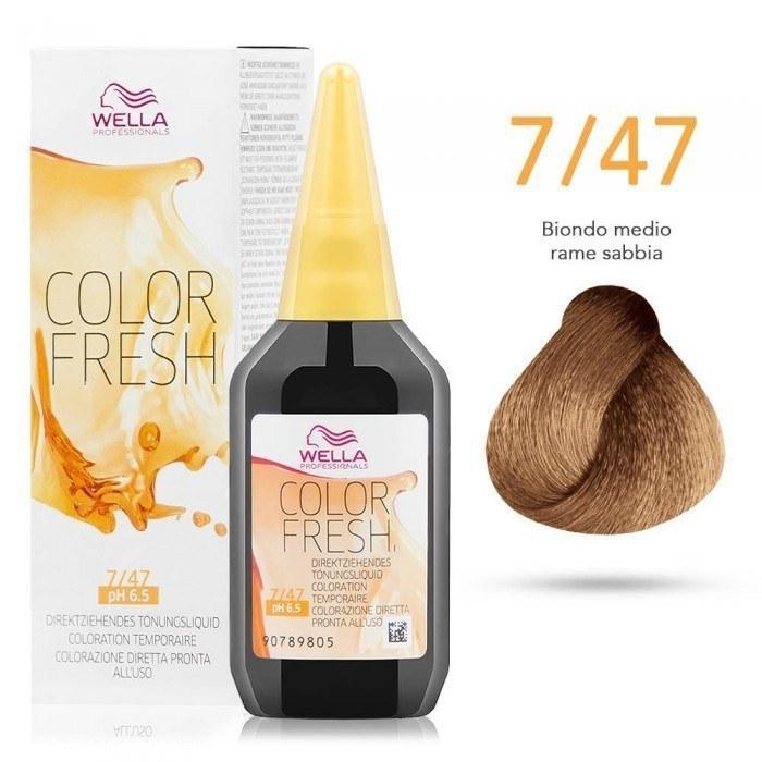 Color Fresh 7-47 Wella 75ml - Planethair 