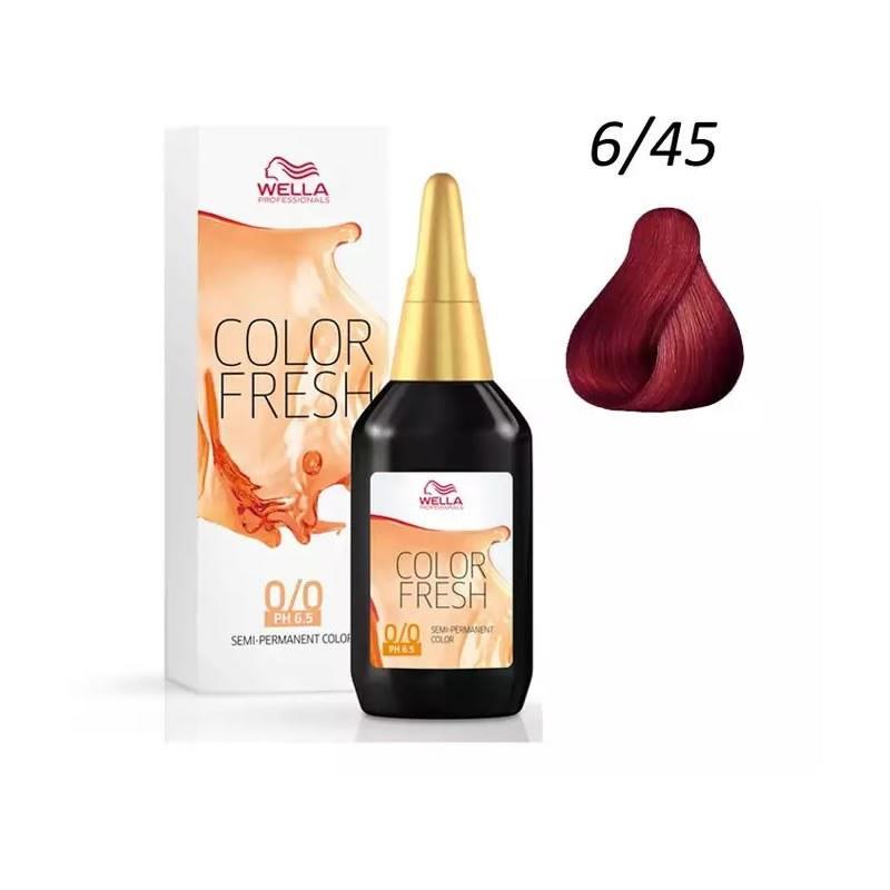 Color Fresh 6-45 Wella 75ml - Planethair 