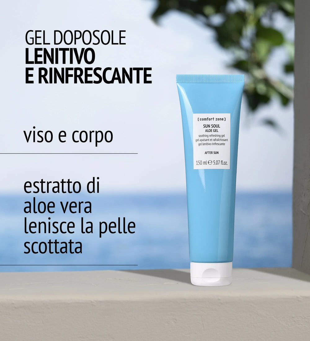Comfort Zone Sun Soul Aloe Gel doposole rinfrescante e lenitivo 150ml - Planethair 