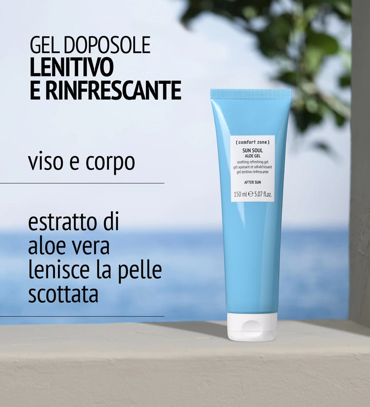 Comfort Zone Sun Soul Aloe Gel doposole rinfrescante e lenitivo 150ml - Planethair 
