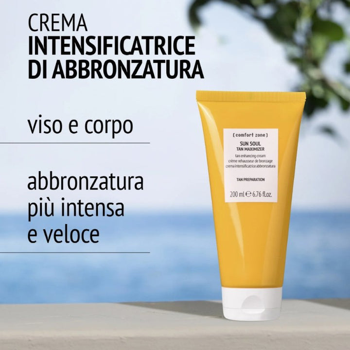 Comfort Zone Sun Soul Tan Maximizer intensificatore abbronzatura 200ml - Planethair 