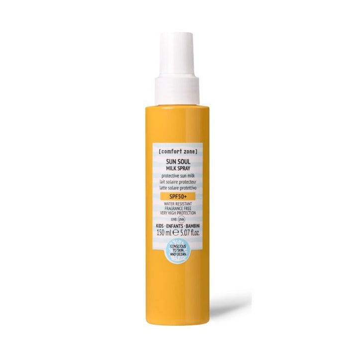 Comfort Zone Sun Soul Milk Spray SPF50+ solare bimbi 150ml - Planethair 