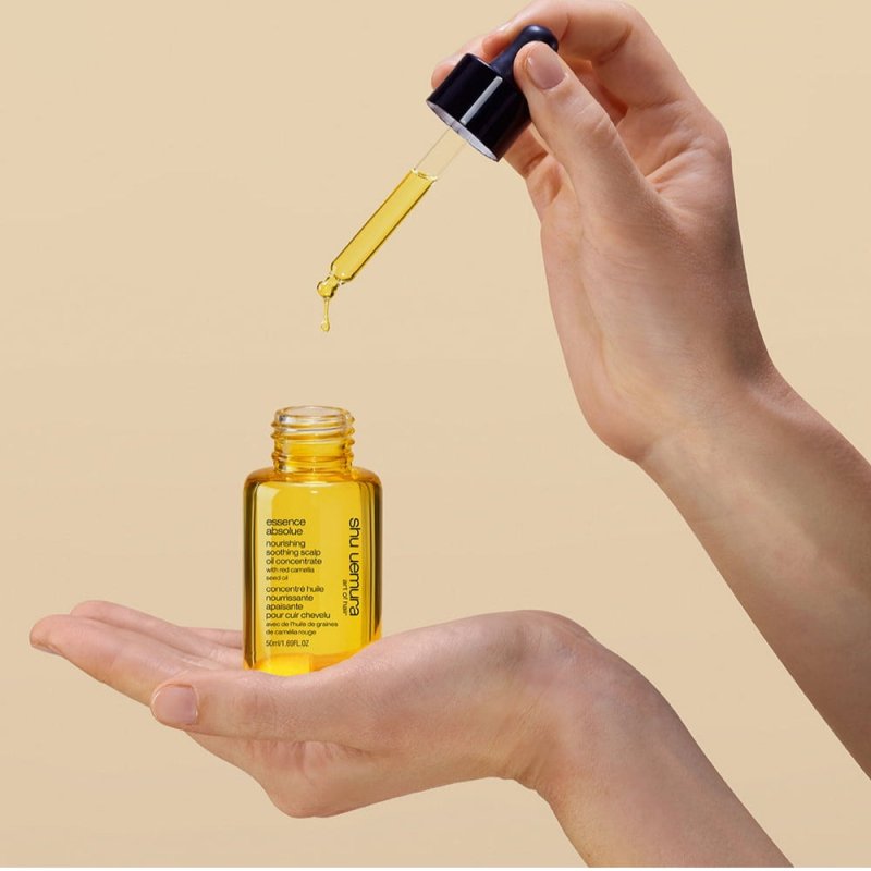 Shu Uemura Essence Absolue Scalp Oil Concentrate cuoio capelluto secco 50ml - Planethair 