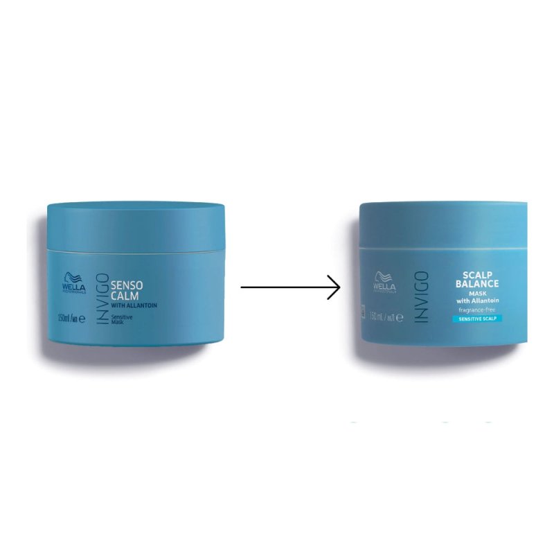 Wella Invigo Scalp Balance Sensitive Mask cuoio capelluto sensibile 150ml - Planethair 