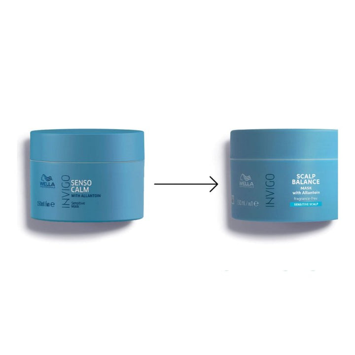 Wella Invigo Scalp Balance Sensitive Mask cuoio capelluto sensibile 150ml - Planethair 