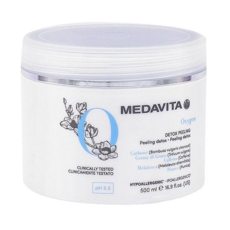 Medavita Oxygen Peeling Detox pH 5.5 500ml - Cuoio Capelluto - Beauty