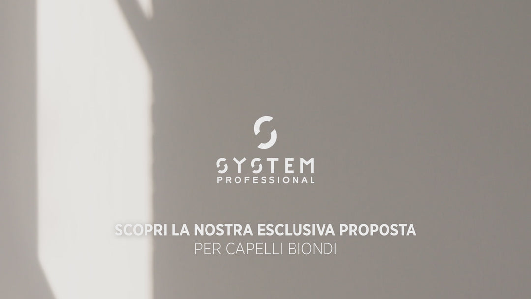 System Professional LuxeBlond Kit Antigiallo e Rinforzante Capelli Biondi