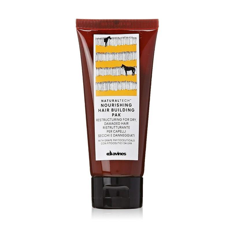 Davines Naturaltech Nourishing Hair Building Pak Maschera Ristrutturante 60ml - Planethair 