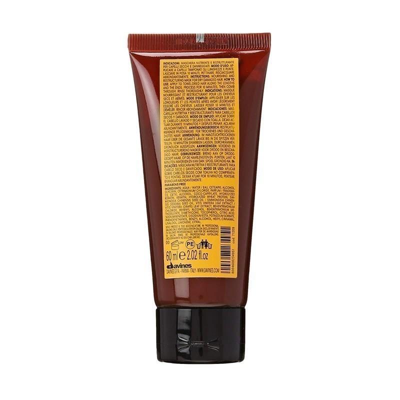 Davines Naturaltech Nourishing Hair Building Pak Maschera Ristrutturante 60ml - Planethair 