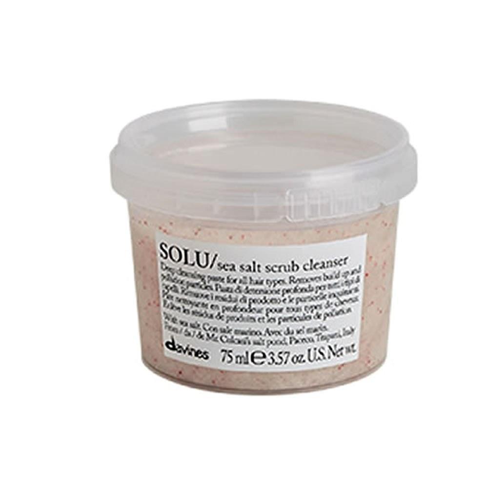 Davines Solu Sea Salt Scrub Cleanser 75ml - Planethair 