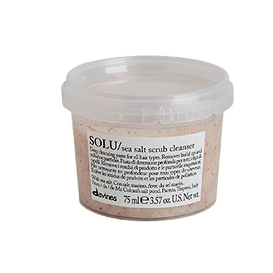 Davines Solu Sea Salt Scrub Cleanser 75ml - Planethair 