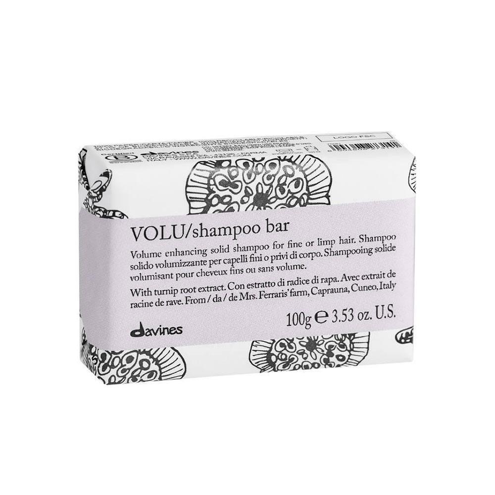 Davines Volu Shampoo Bar Shampoo Solido Capelli Fini 100gr Davines