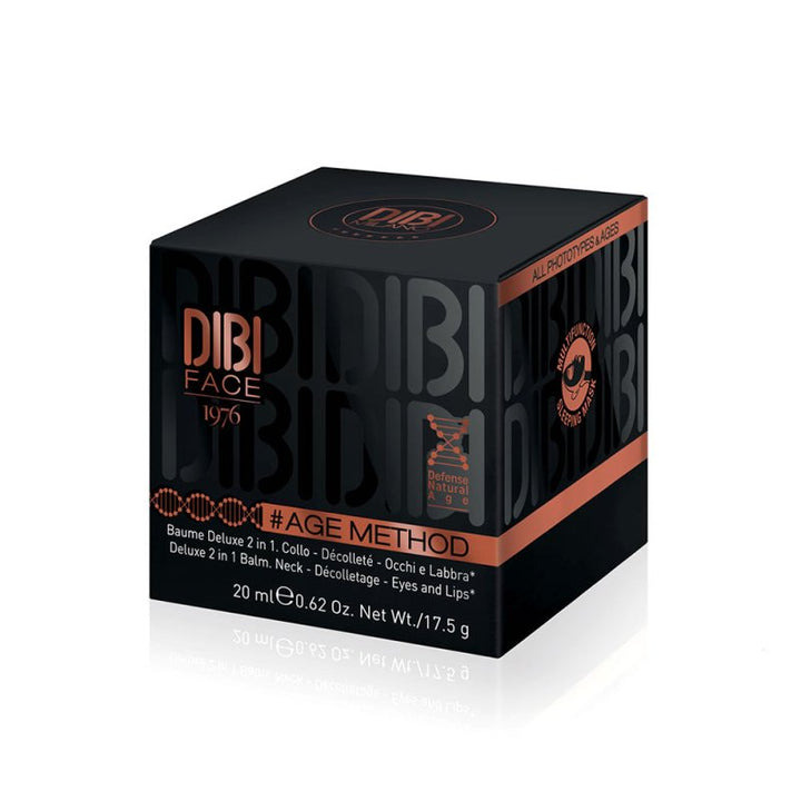 Dibi Face Age Method Baume Deluxe 2 in 1 Collo Decollete Occhi e Labbra 20ml - Planethair 