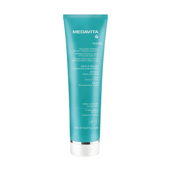 Medavita Solarich Maschera Capelli Ristrutturante Doposole 150ml - Planethair 