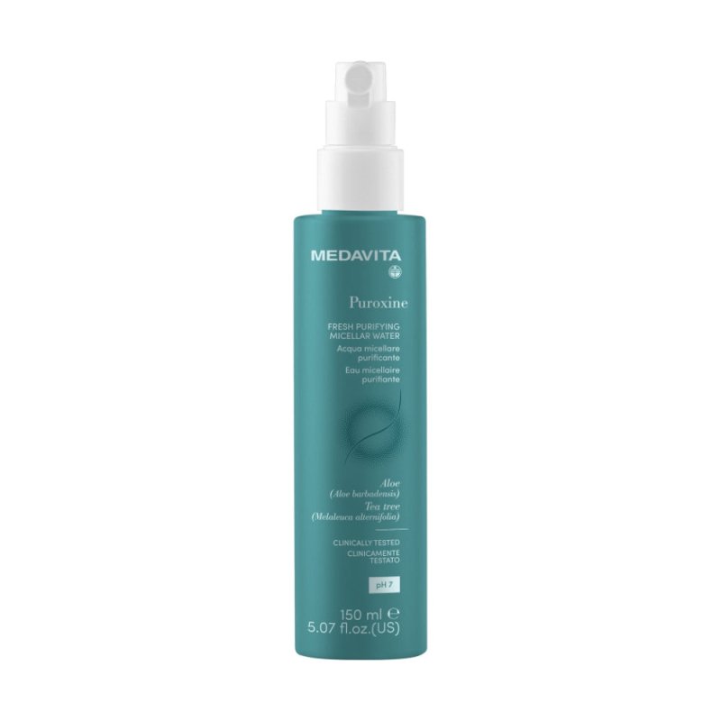 Medavita Puroxine Fresh Purifying Micellar Water cuoio capelluto 150ml - Planethair 