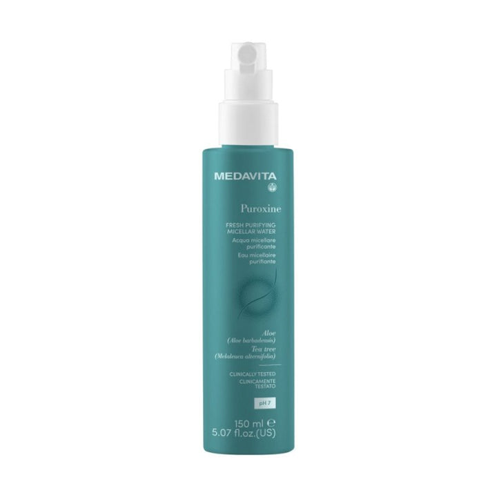 Medavita Puroxine Fresh Purifying Micellar Water cuoio capelluto 150ml - Planethair 
