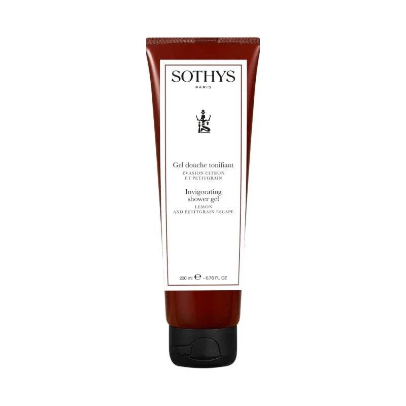 Sothys Gel Douche Tonifiant Evasion Citron et Petitgrain 200ml Planethair