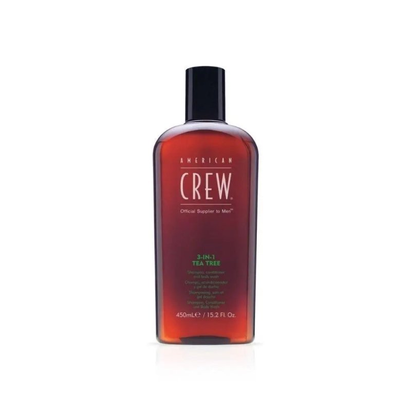 American Crew 3 in 1 Tea Tree 450ml - Planethair 