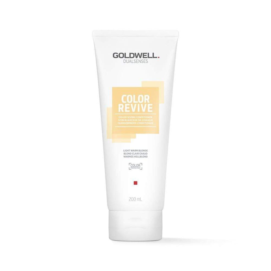 Goldwell Dualsenses Color Revive Conditioner 200ml Biondo Chiaro Caldo - Balsamo Colorato - balsamo