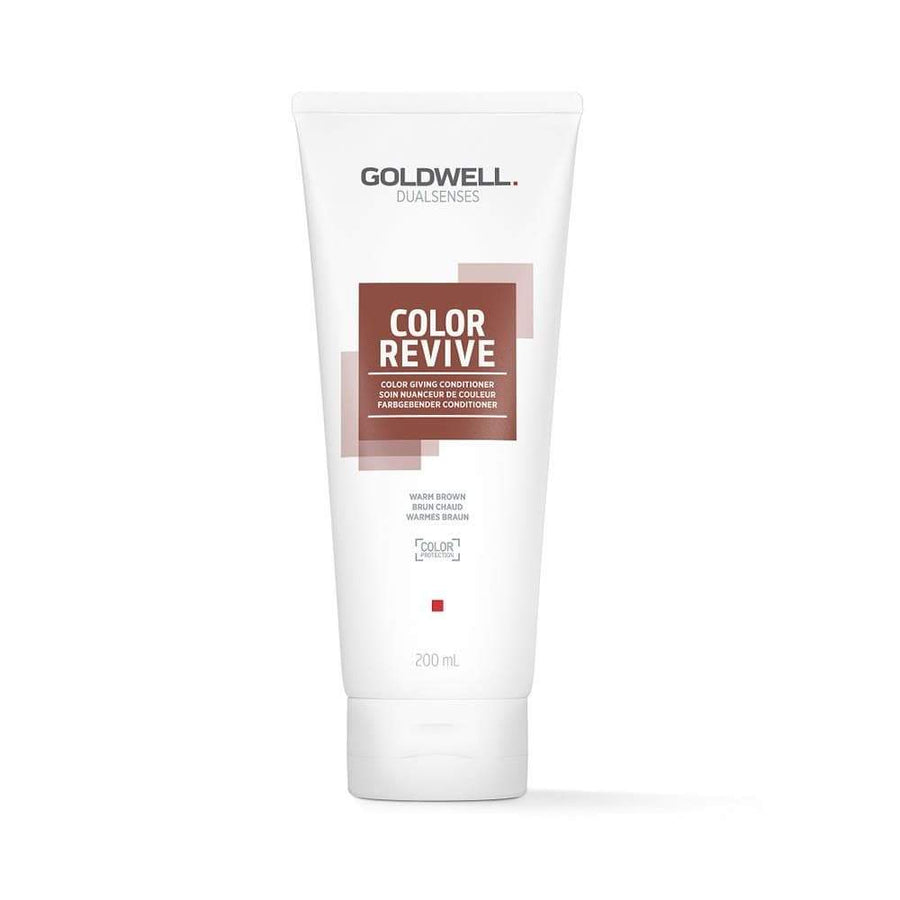 Goldwell Dualsenses Color Revive Conditioner 200ml Castano Caldo - Balsamo Colorato - Balsamo Colorato