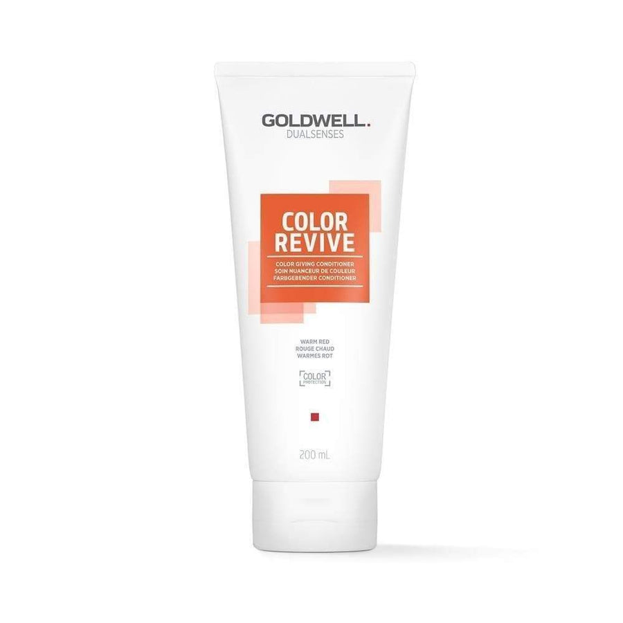 Goldwell Dualsenses Color Revive Conditioner 200ml Rosso Caldo - Balsamo Colorato - balsamo