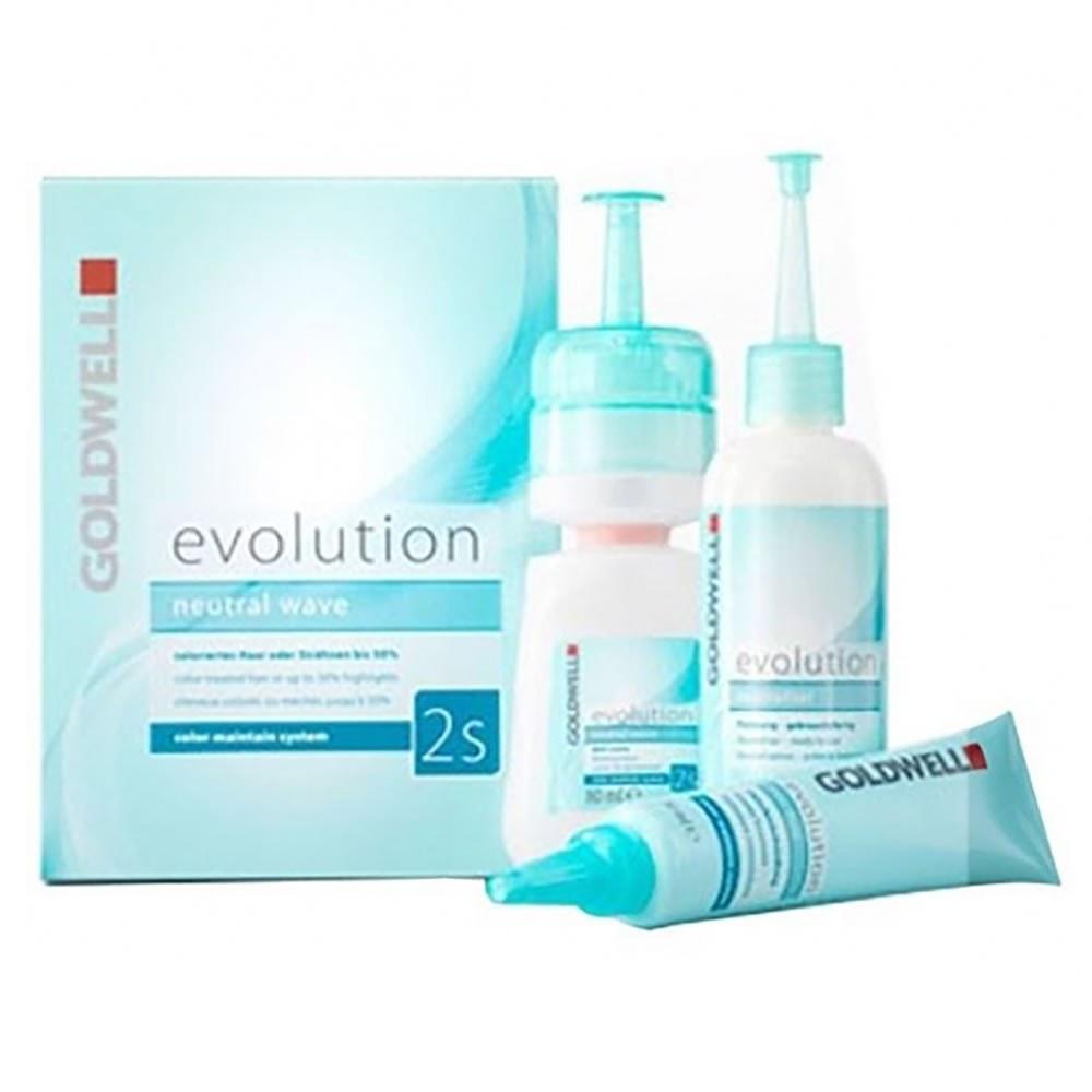 Goldwell Evolution Neutral Wave 2S - Kit Permanente Capelli Decolorati - Planethair 