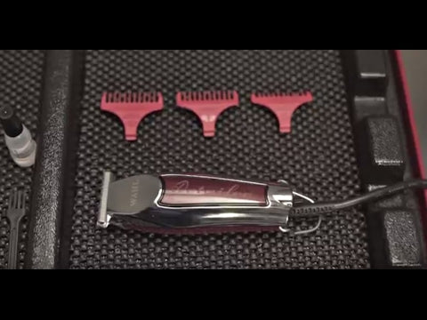 Wahl Trimmer Wide Detailer Máquina de cortar cabelo profissional com fio