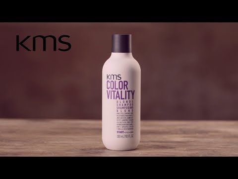 Kms Color Vitality Loiro Shampoo 300ml