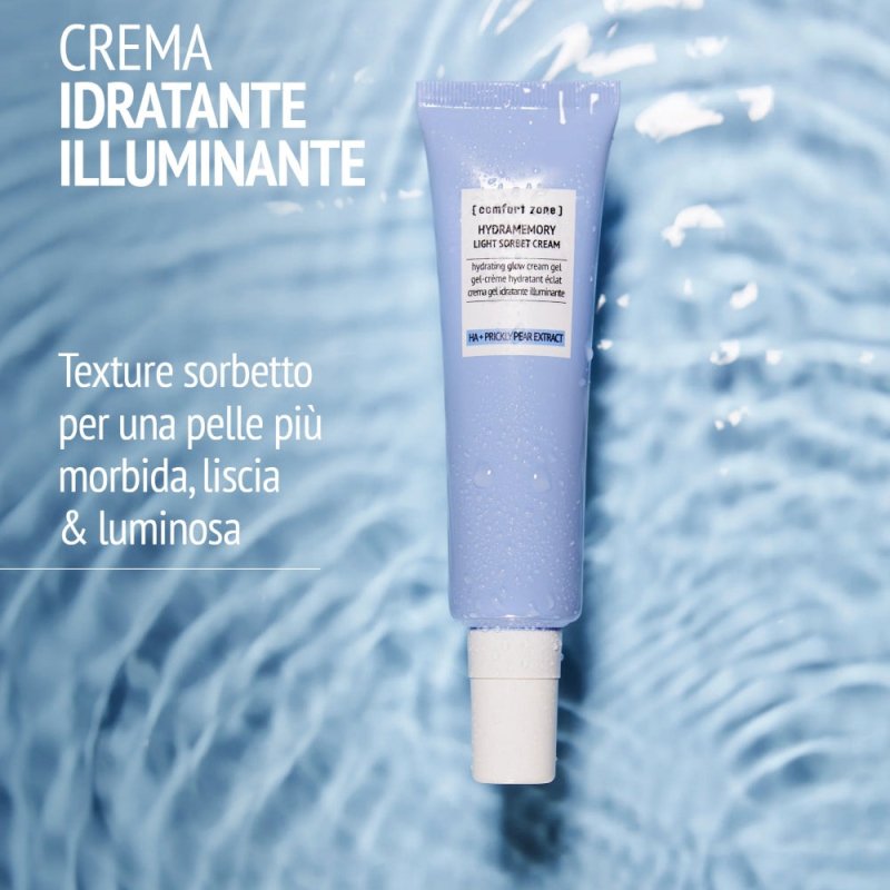 Comfort Zone Hydramemory Light Sorbet Cream pelle secca 60ml - Planethair 