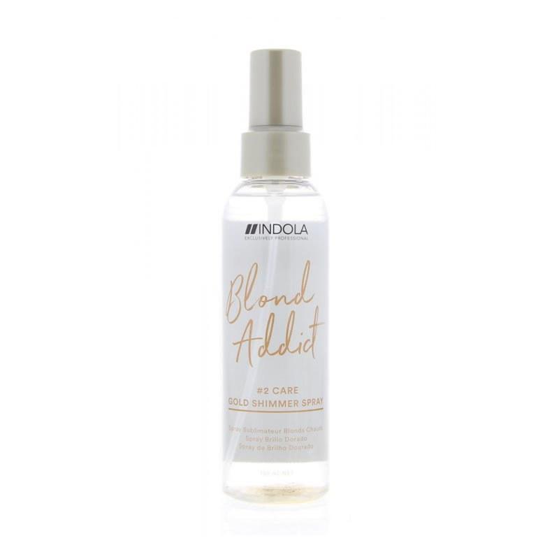 Indola Blond Addict Gold Shimmer Spray 150ml - Capelli Biondi - 40%