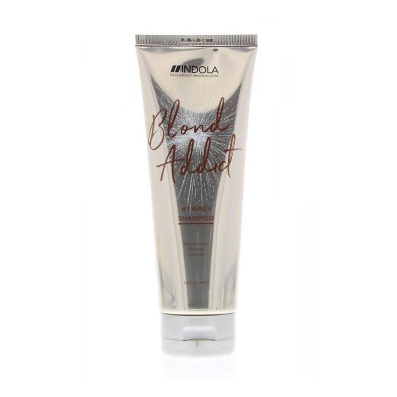 Indola Blond Addict Shampoo 250ml - Capelli Biondi - 40%