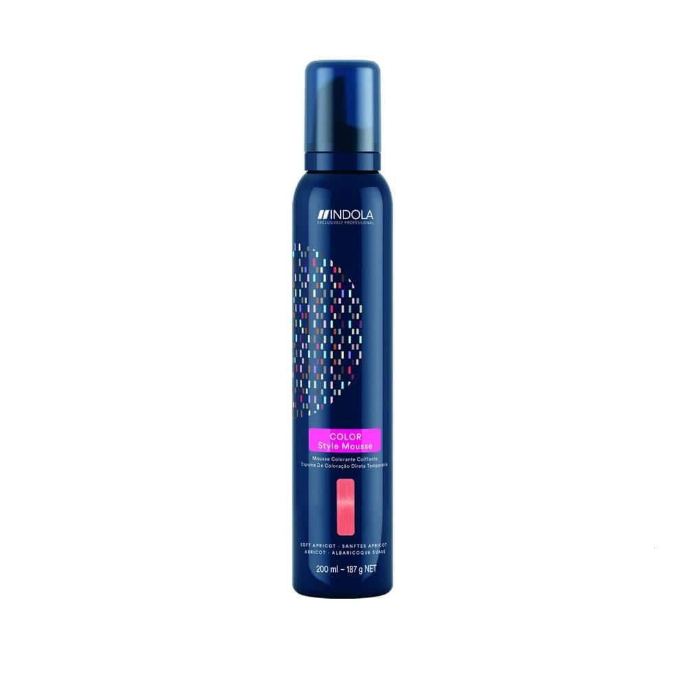 Indola Color Style Mousse Albicocca 200ml mousse colorante - Planethair 