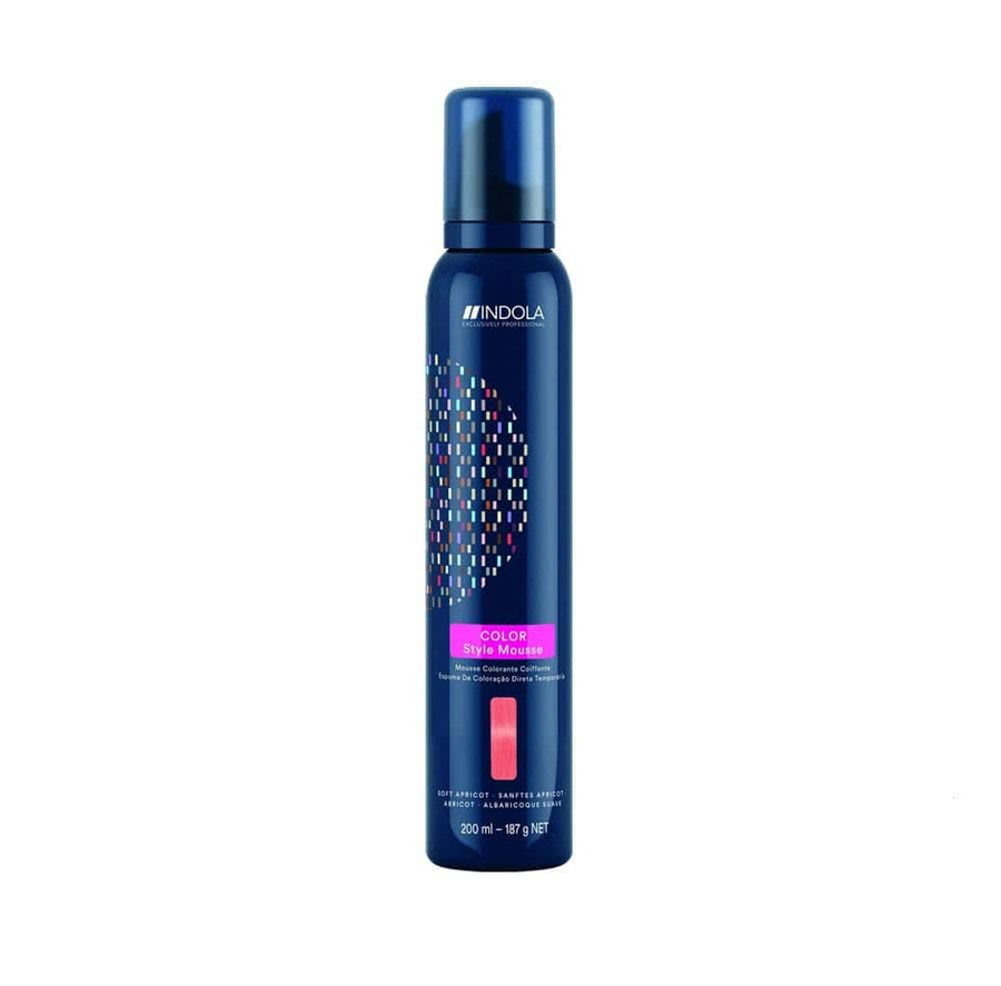 Indola Color Style Mousse Albicocca 200ml mousse colorante - Planethair 
