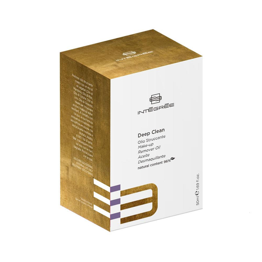 Integree Deep Clean Olio Struccante 50ml - Planethair 