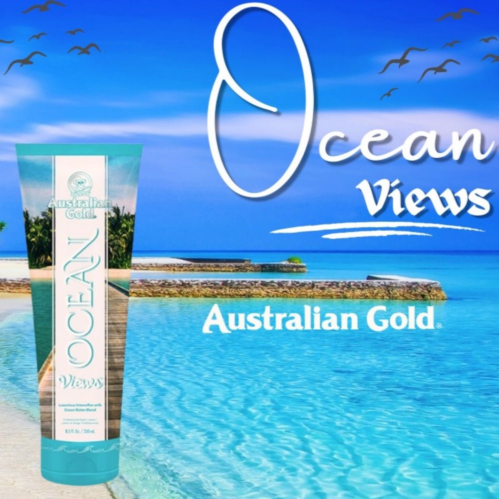 Australian Gold Ocean Views abbronzante 250ml - Planethair 