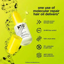 K18 Molecular Repair Hair Oil Anticrespo 30ml – Olio Riparatore Protettivo - Planethair