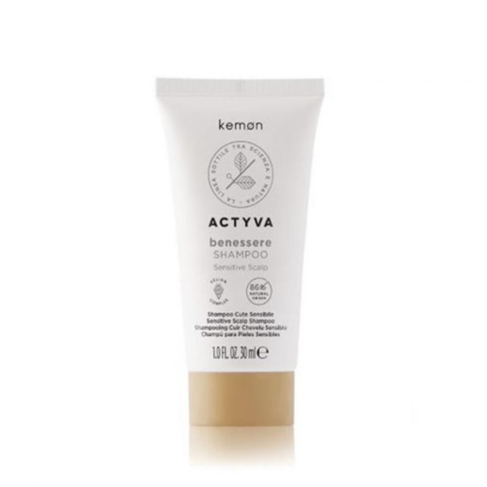 Kemon Actyva Benessere Shampoo 30ml - Planethair 