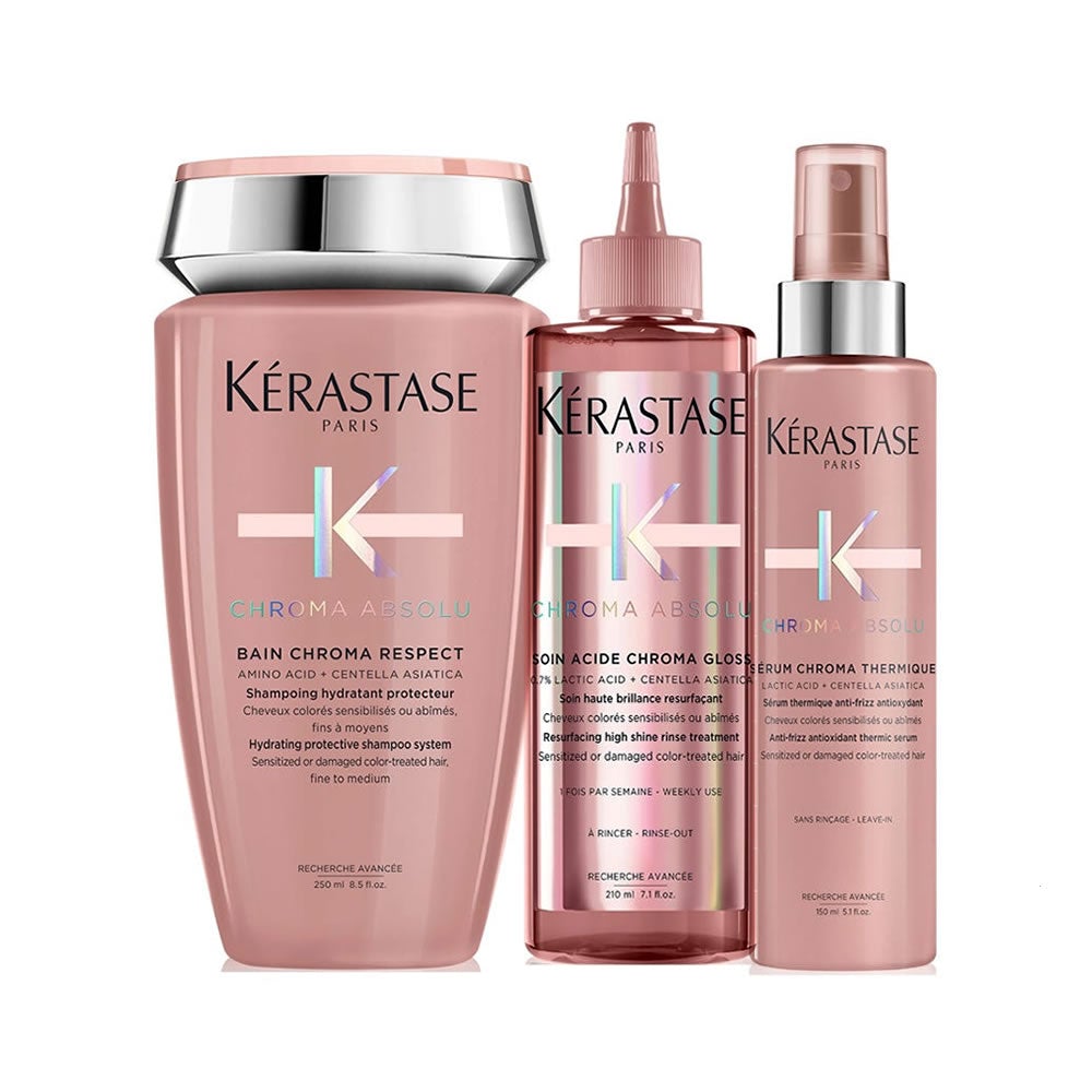 Kerastase Chroma Absolu Kit Capelli Colorati Fini - Planethair 