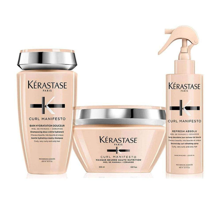 Kerastase Curl Manifesto Refresh Kit capelli ricci secchi - Planethair 